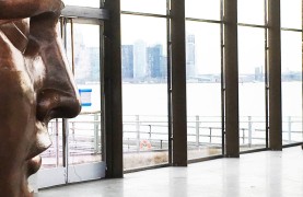 View-of-concrete-cosmetics-on-the-floor-of-the-Statue-of-Liberty-Museum